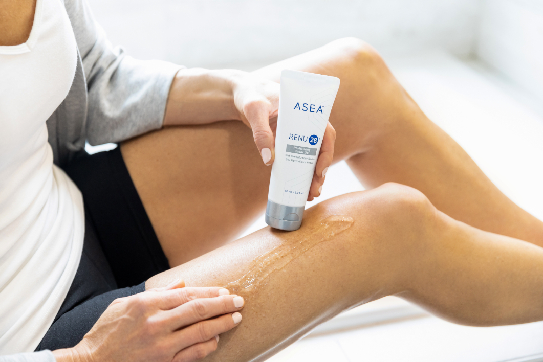 Unlike other skin gels, RENU28® meets all of the criteria for a good skin renewal gel and more. It has been clinically proven to improve skin elasticity, reduce the appearance of fine lines and wrinkles, enhance hydration, and overall improve the appearance of skin.