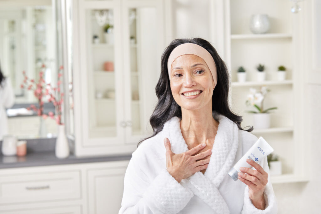 Skin care for healthy aging should begin before you even start to notice the natural effects of age. However, it is never too late to start a skincare routine that encourages renewal and vitality.