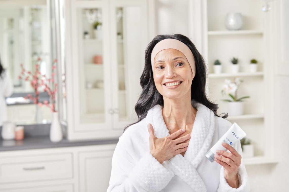 Skin care for healthy aging should begin before you even start to notice the natural effects of age. However, it is never too late to start a skincare routine that encourages renewal and vitality.