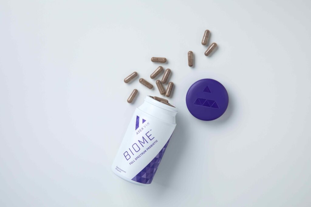 VIA Biome’s prebiotics act as food for the healthy bacteria in your gut. Fructooligosaccharide is a simple carbohydrate and soluble fiber that occurs naturally in many nutritious foods.