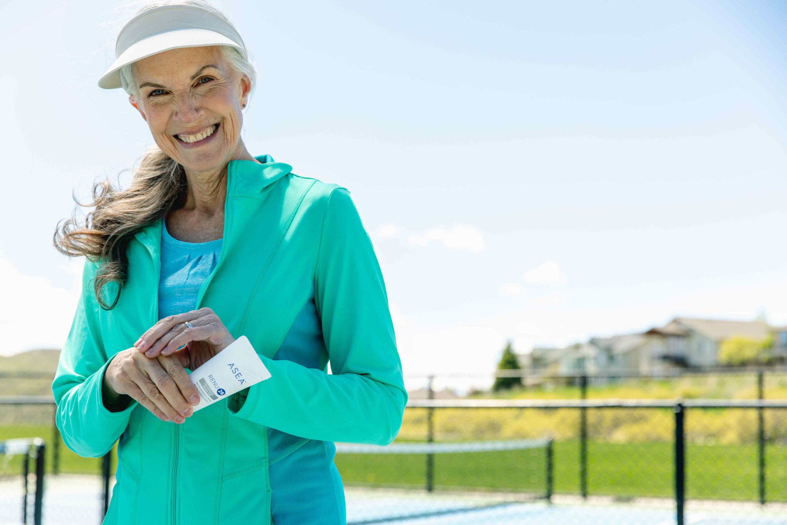 A clean, minimal visual supporting a discussion on aging skin products, emphasizing the difference between surface-level creams and science-backed skin care approaches.