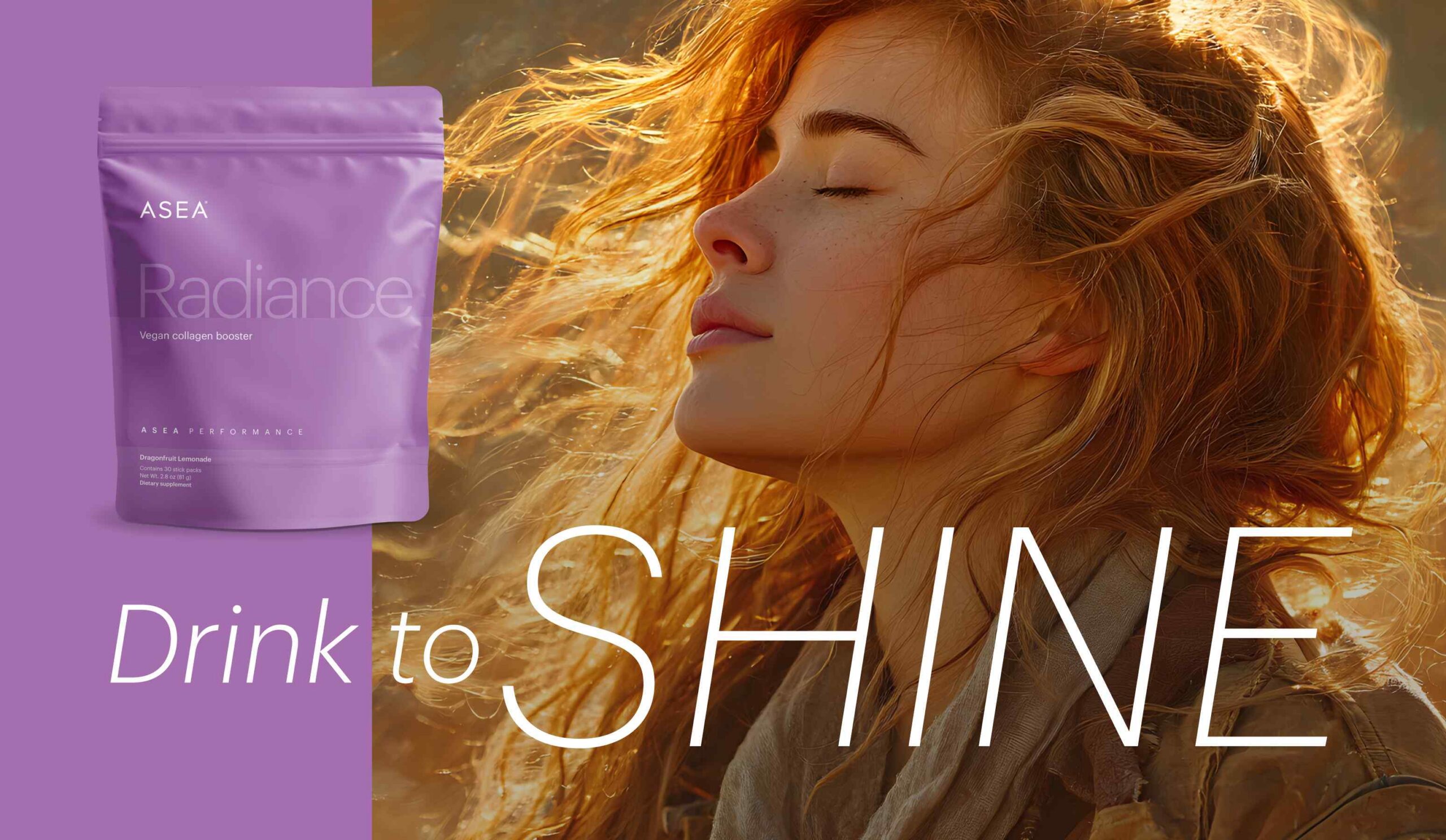 Instead of trying to bombard your body with extra collagen, ASEA Redox Radiance supports your body’s natural collagen creation using a gentle, vegan-friendly amino acid blend designed for efficient use.