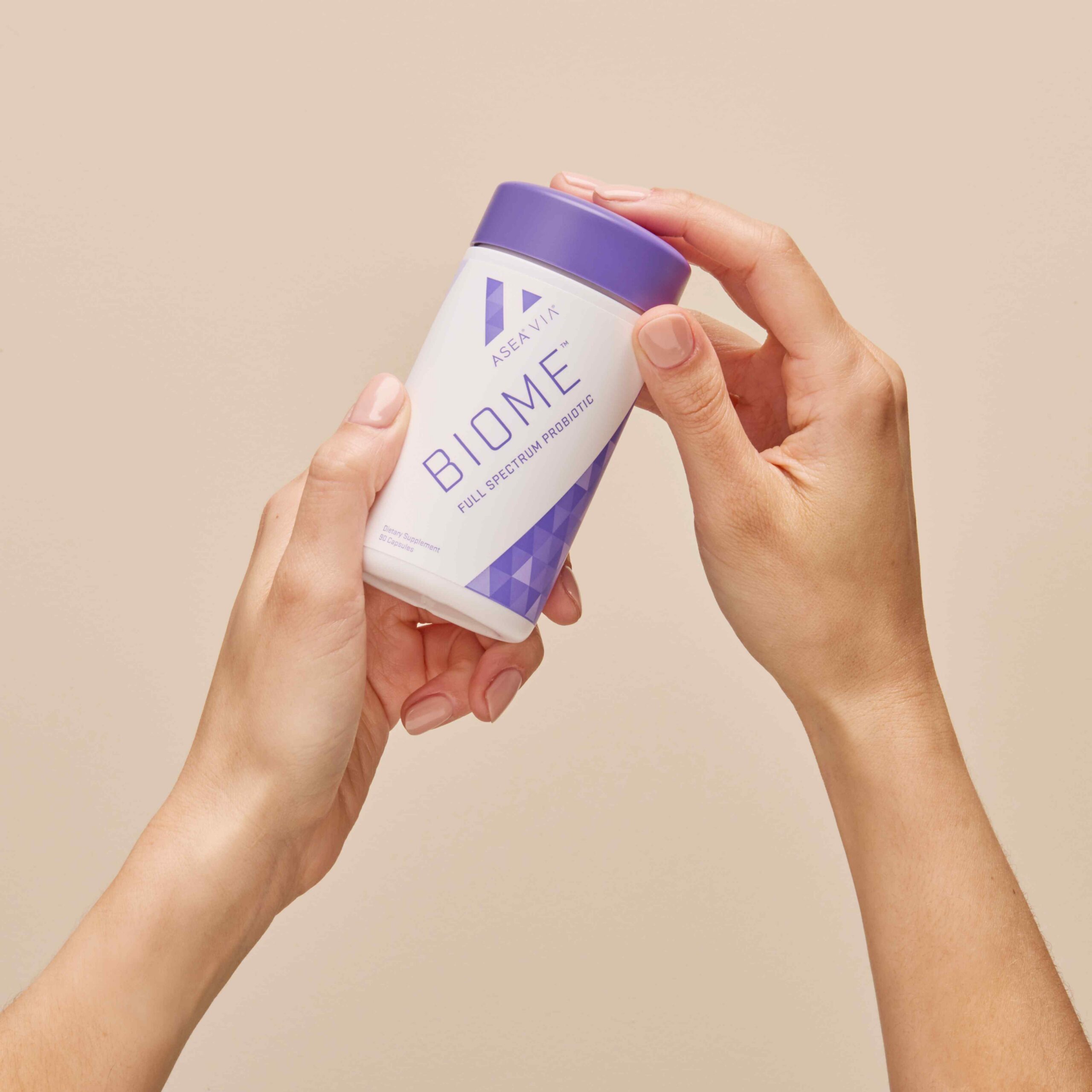 VIA Biome is known for being a complex ecosystem combining prebiotics, probiotics, and postbiotics for the ultimately comprehensive, full-spectrum level of gut health support. This combination helps support not only your immune system but also your mood and metabolism.