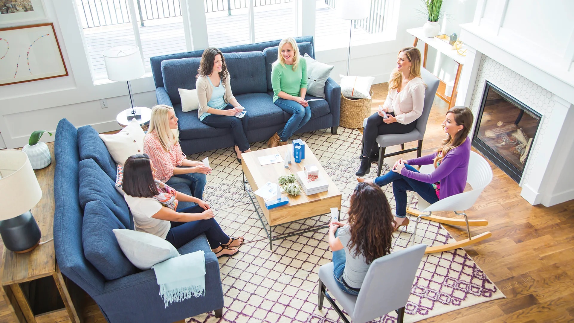 ASEA Brand Partner informieren in persönlicher Runde über Redox-Produkte im Direktvertrieb