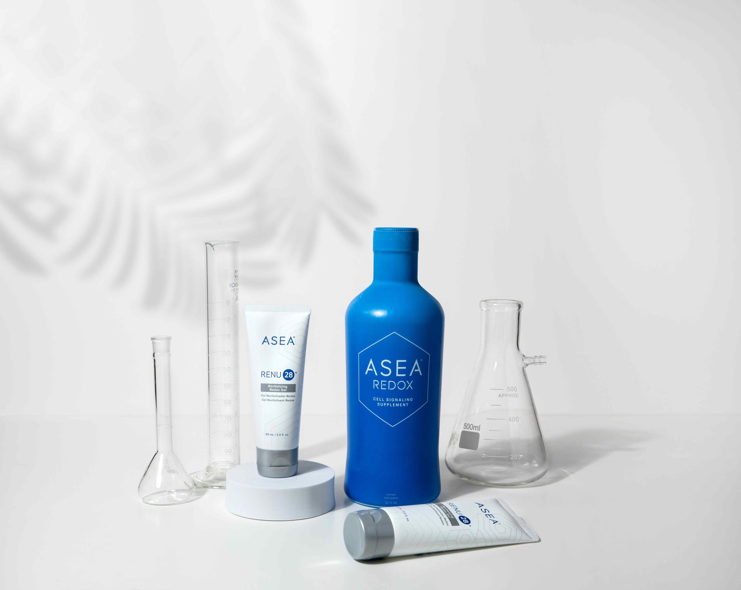 ASEA Redox Cell Signaling Supplement displayed to illustrate the difference between cellular supplements and traditional vitamins for whole-body wellness.